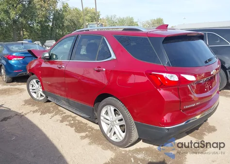 2019 Chevrolet Equinox Premier из США, поврежденный, VIN 3GNAXPEX4KL152908